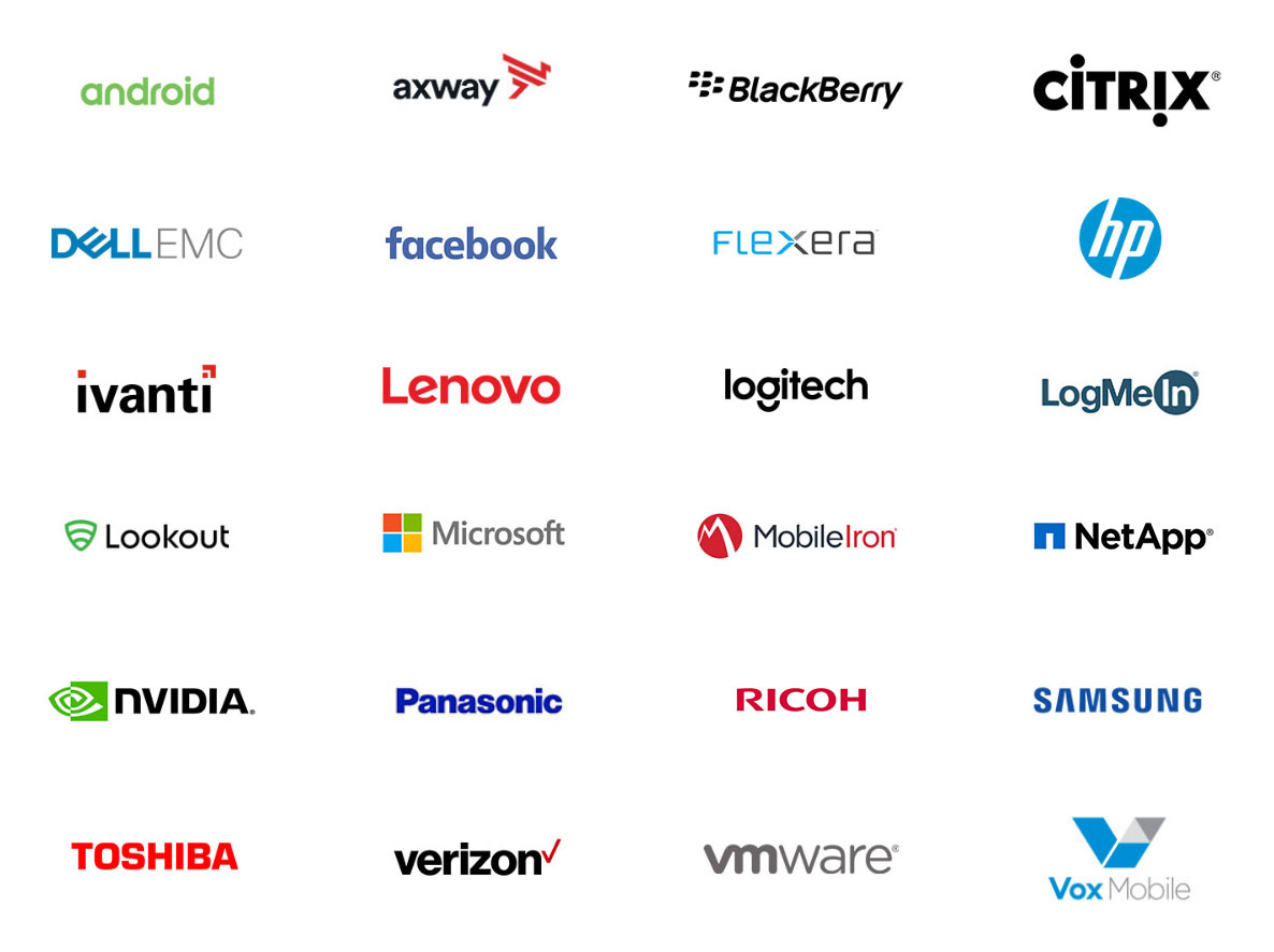 popular technology logos