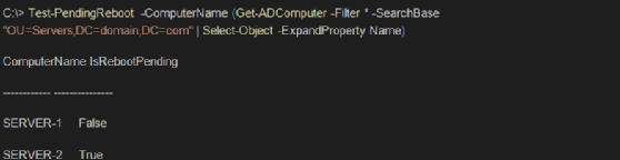 Get-ADComputer from the AD module