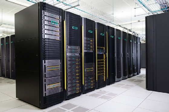 Image of HPE disk array