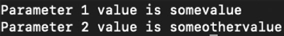 Parameter2 someothervalue