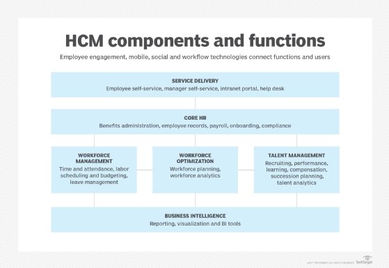 HCM software components