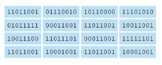 Rijndael matrix in AES encryption.