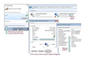 Wireless network troubleshooting steps