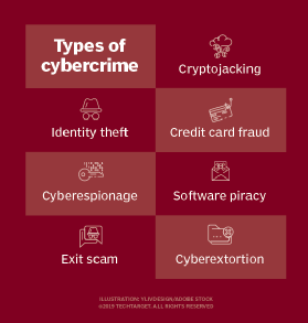 types of cybercrime