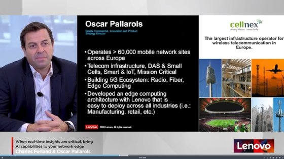 Oscar Pallarols, global commercial director at Cellnex