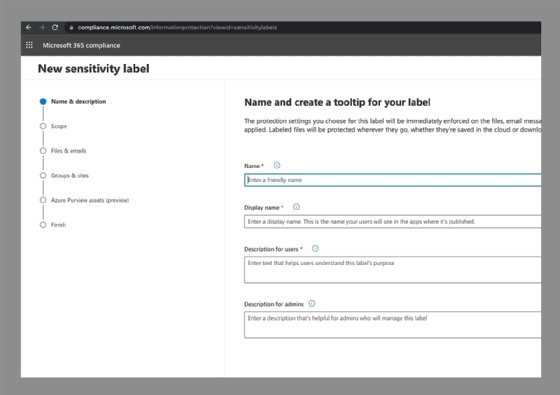 sensitivity label policy