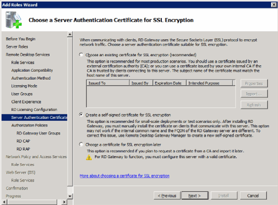 SSL encryption for RDS