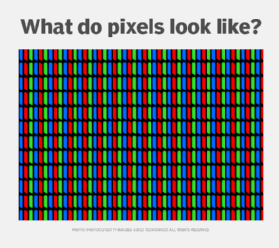 What individual pixels look like.