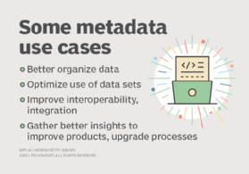 Use cases of metadata.